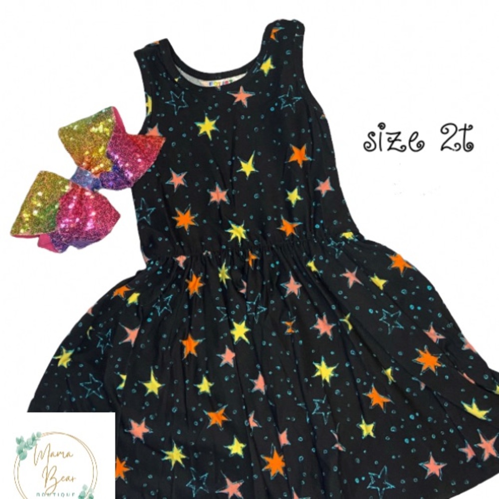 Stars tank dress